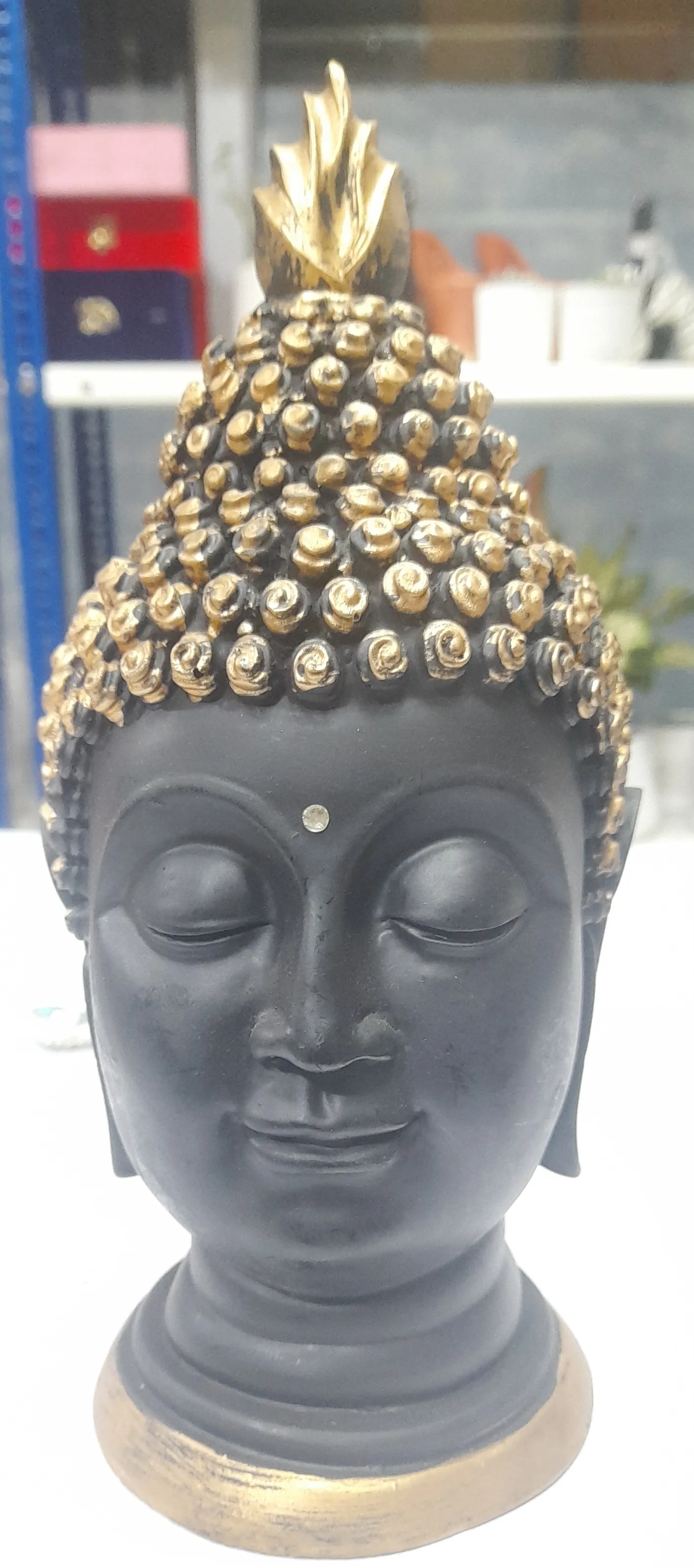 Buddha Head Statue view 2