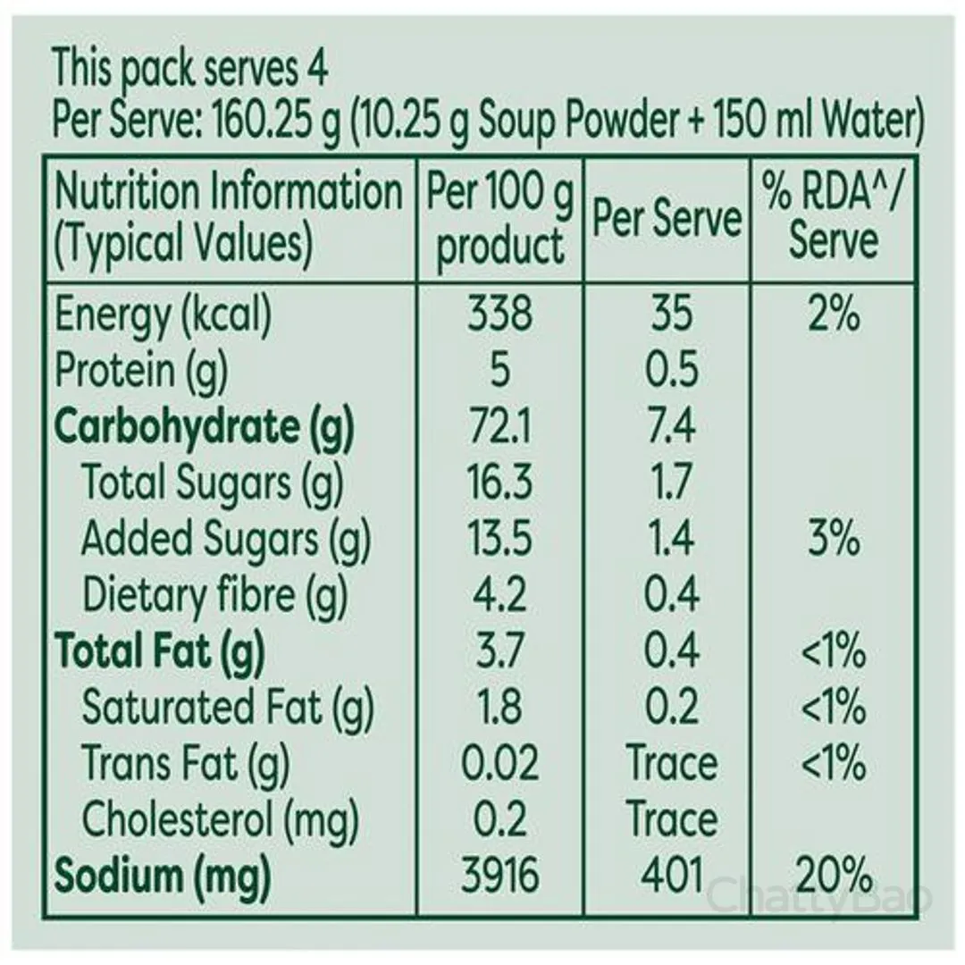 Knorr Chinese Hot And Sour Veg Soup 41 g view 4