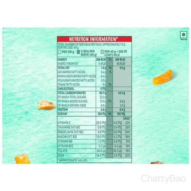 Kelloggs Muesli - With 22% Fruit Magic 500 g view 3