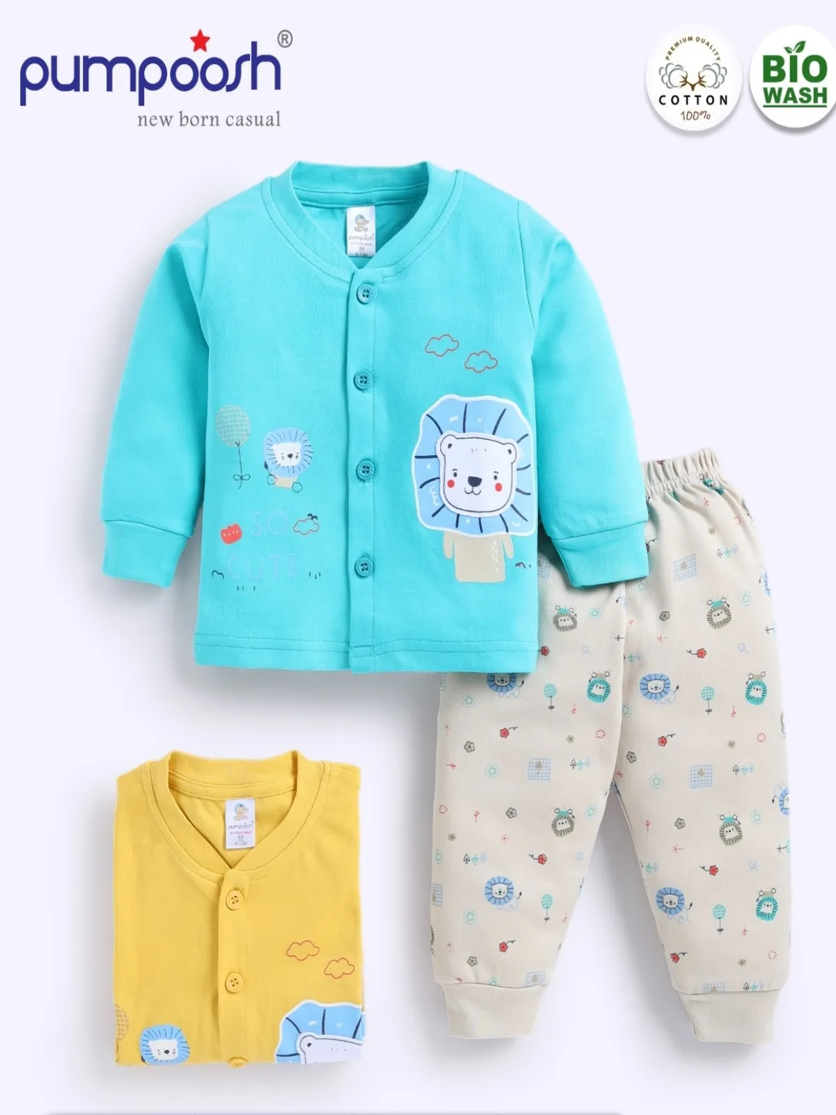 Pumpoosh Newborn Casual Set، view 2