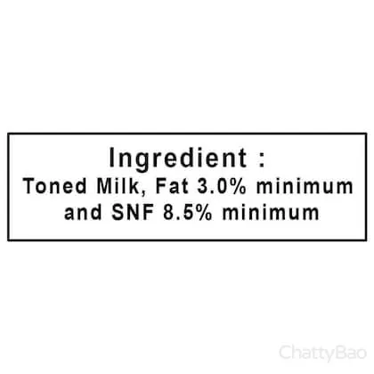 Amul Taaza Toned Homogenised Milk 1 L view 5