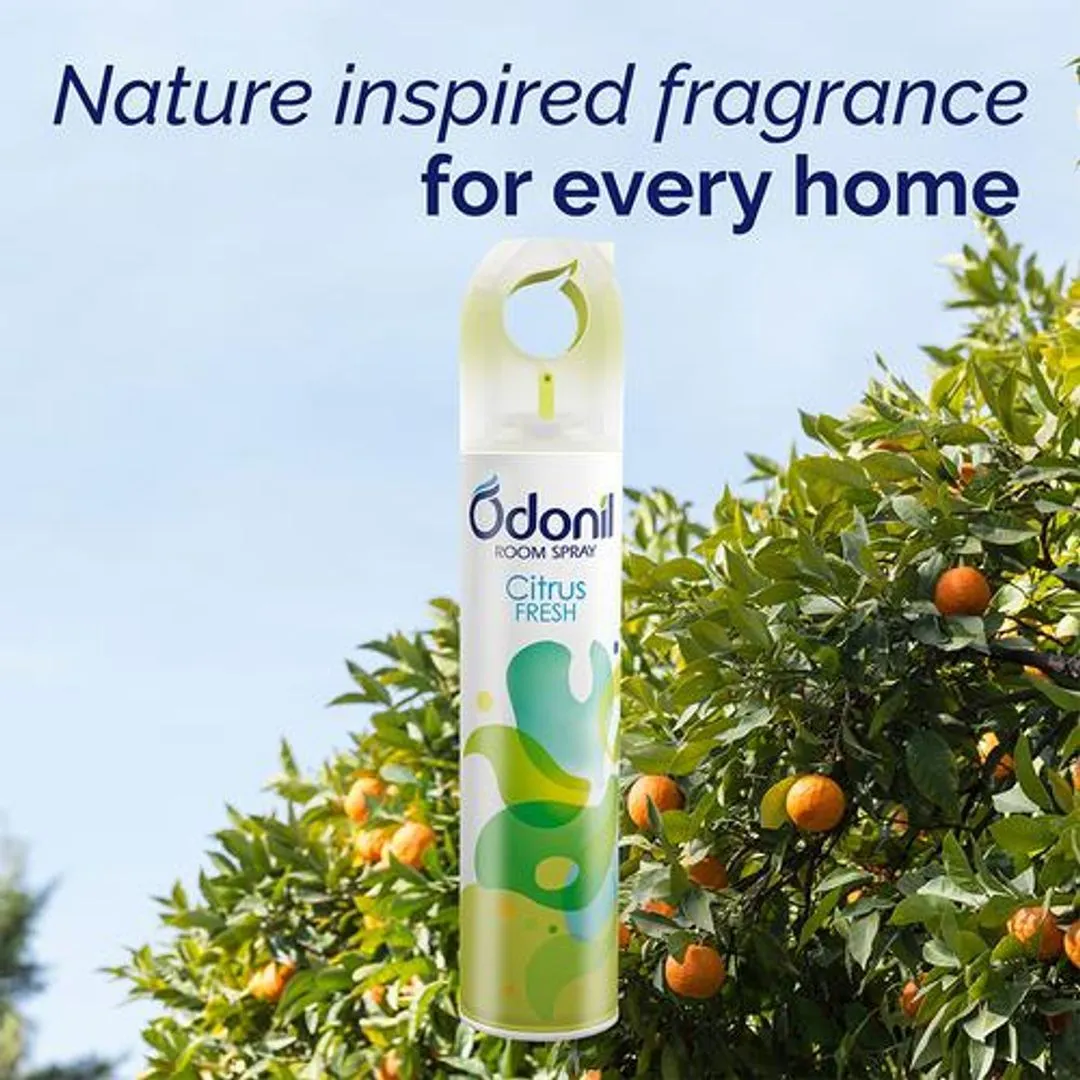 Odonil Room Air Freshner Spray - Citrus Fresh 220 ml view 5