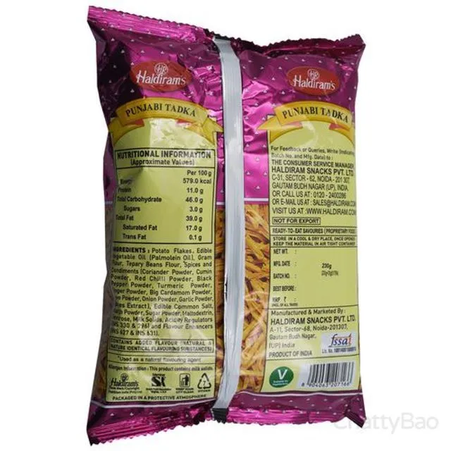 Haldirams Punjabi Tadka Namkeen 200 g view 2