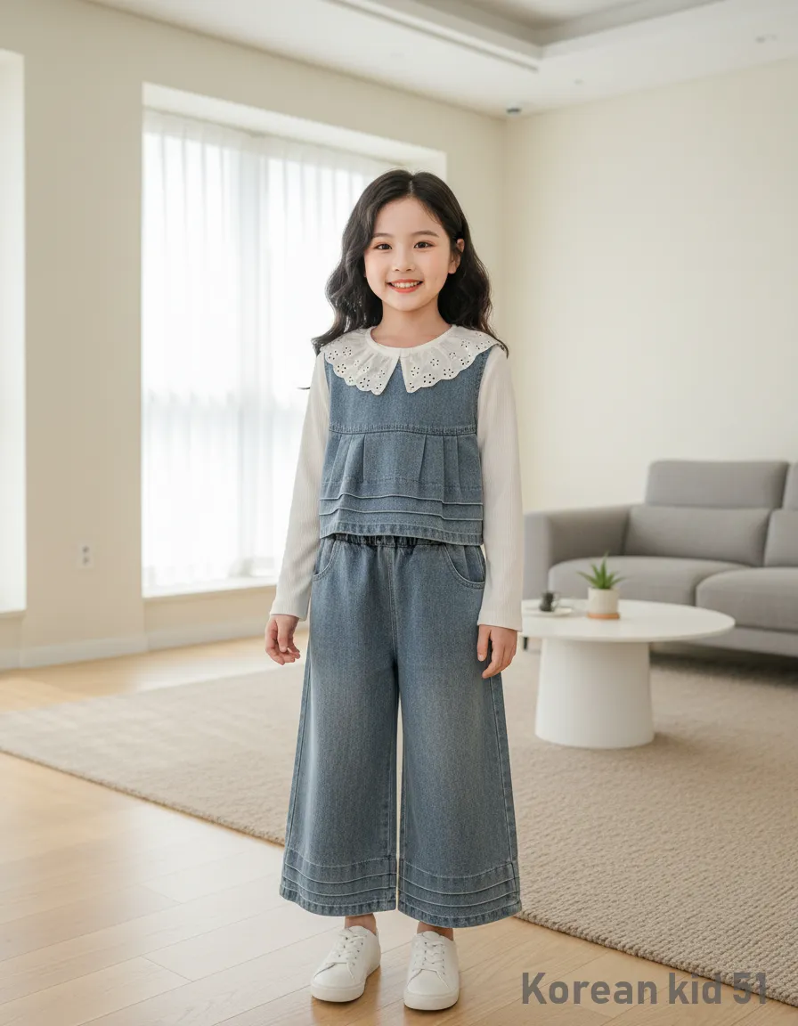 Denim Outfit Set for Baby Girl