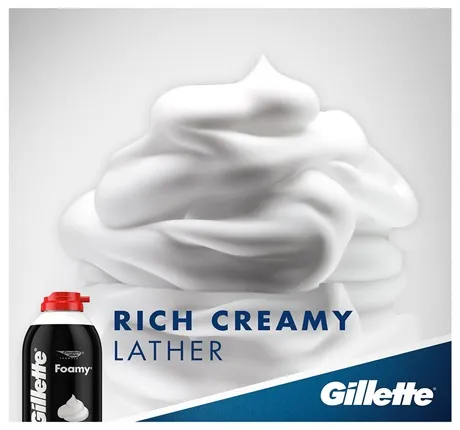 Gillette Fat Foamy Regular 300 g view 3