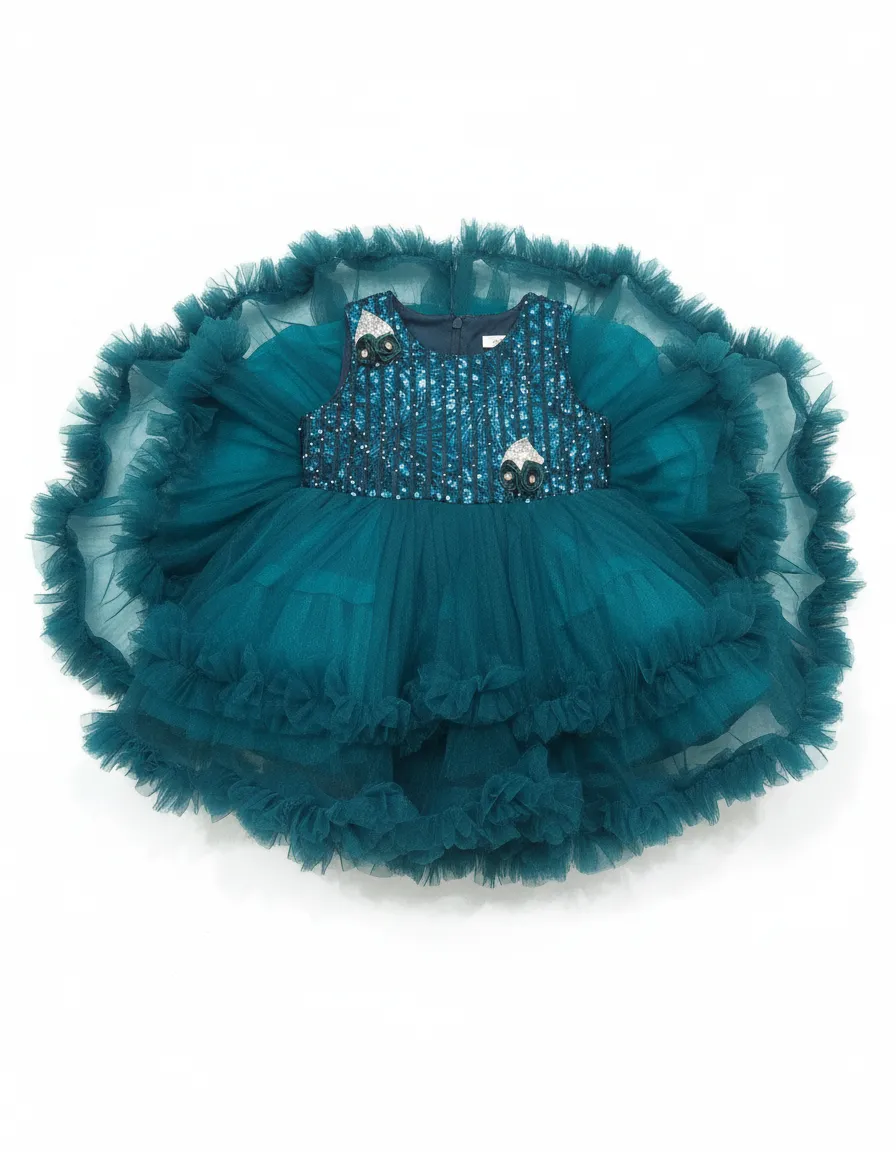 Girls Fancy Frocks view 2