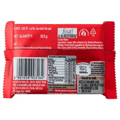 Nestle KitKat Chocolate 38.5 g view 2