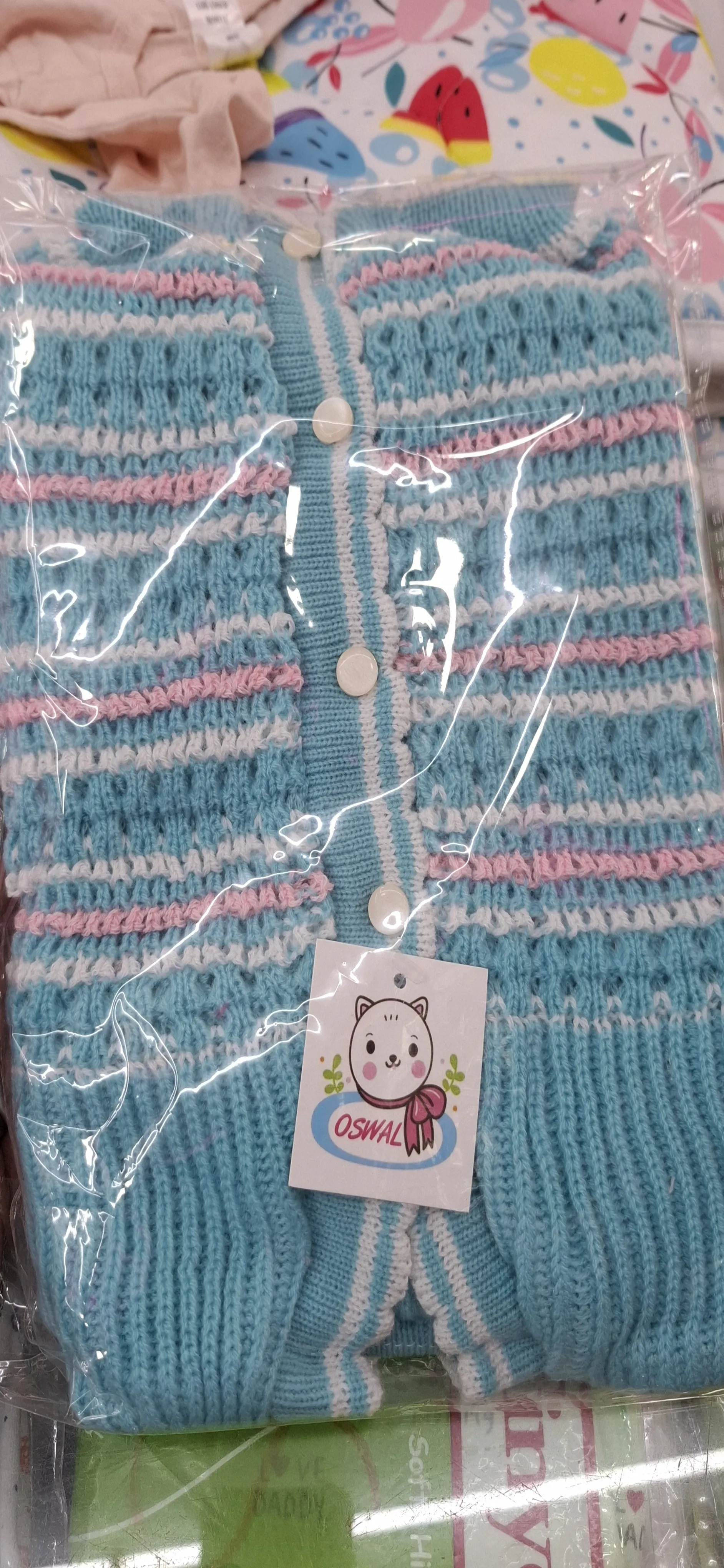 Oswal Knitted Baby Sweater view 2