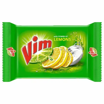 Vim Dishwash Bar Lemon (Pack of 4 x 115 g each) view 2