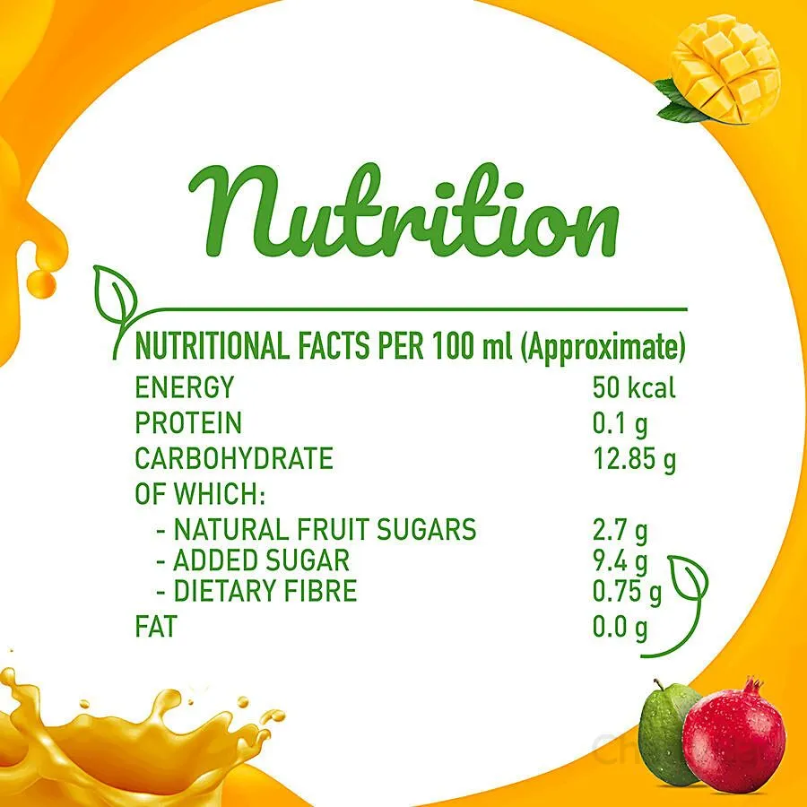 B Natural Mixed Fruit Juice 1 L view 3