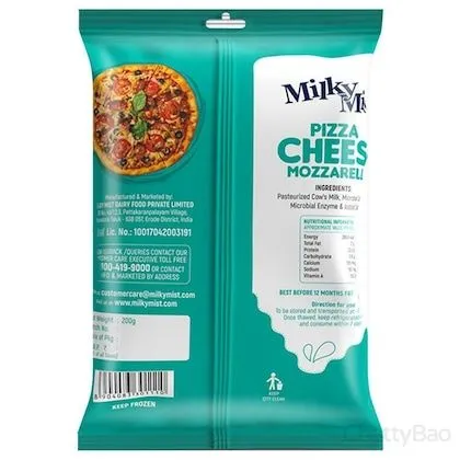 Milky Mist Mozzarella Diced Cheese 200 g view 2
