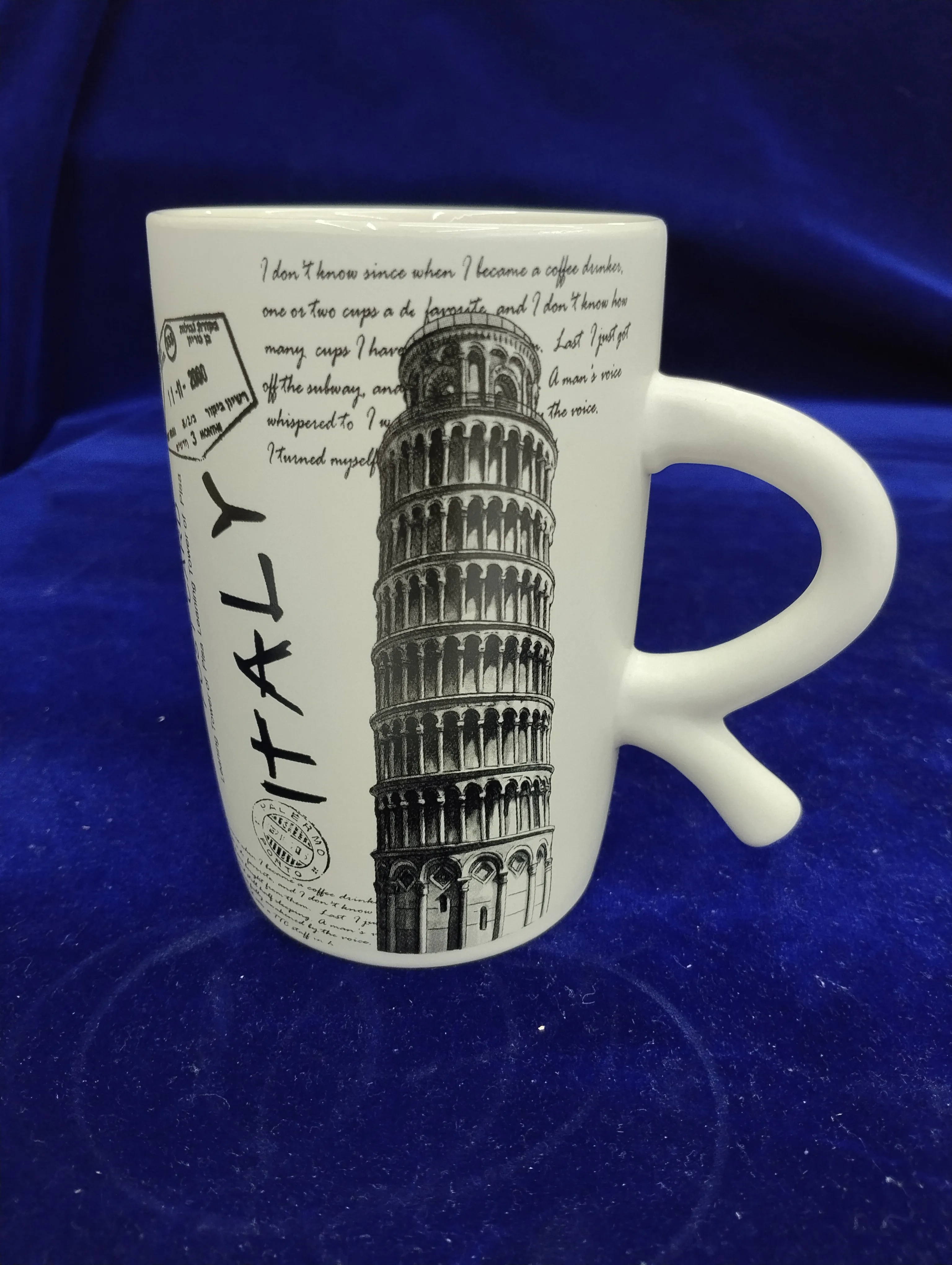 Pisa Motif Coffee Mug view 2