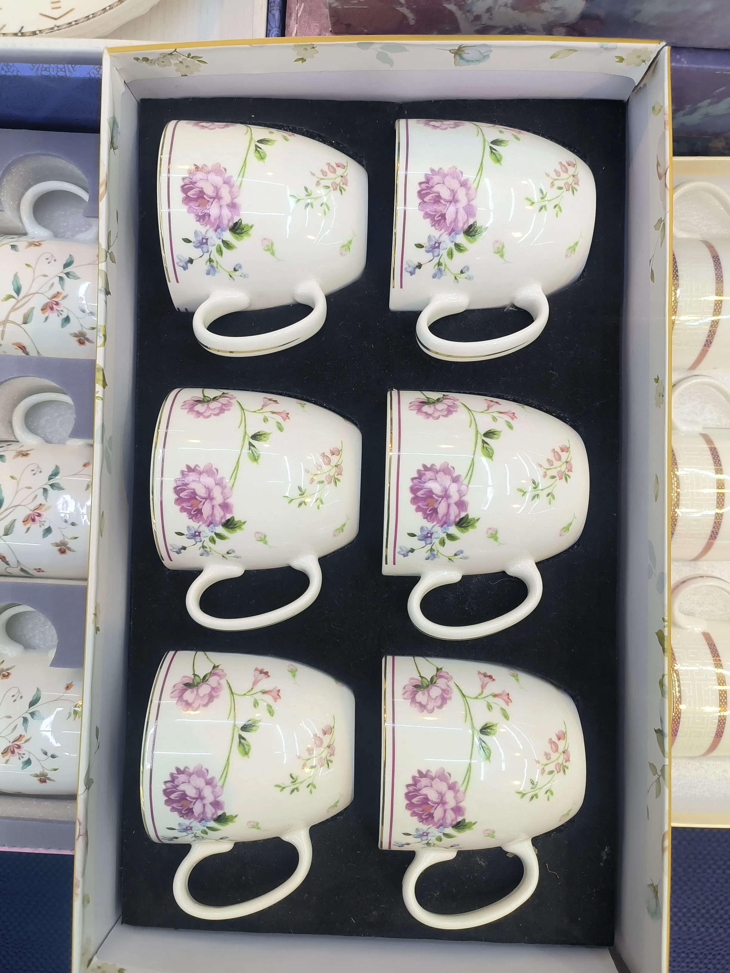 Floral Ceramic Mugs view 2