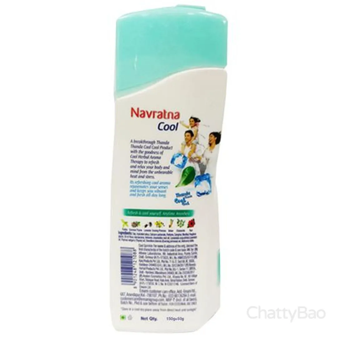 Navratna Cool Talc - Active Deo 200 g view 2