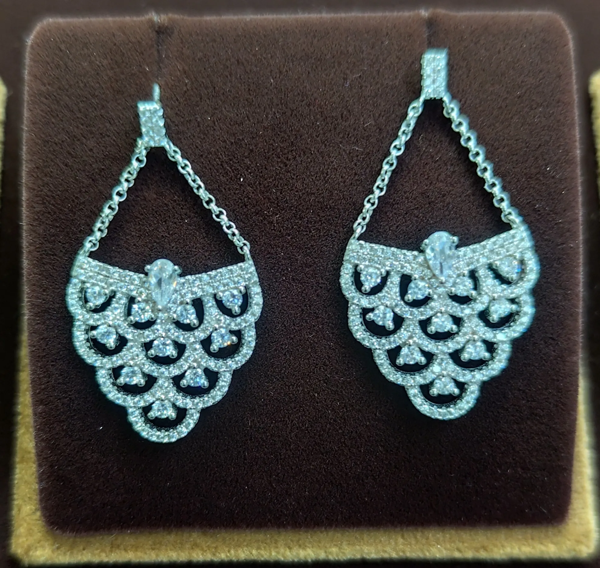 Diamond Earrings 2 view 3