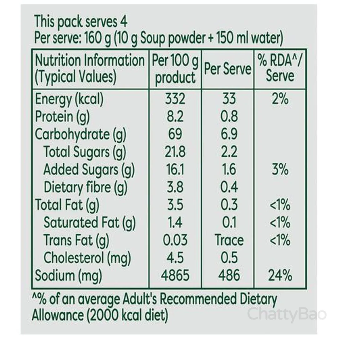 Knorr Sweet Corn Chicken Soup 40 g view 4