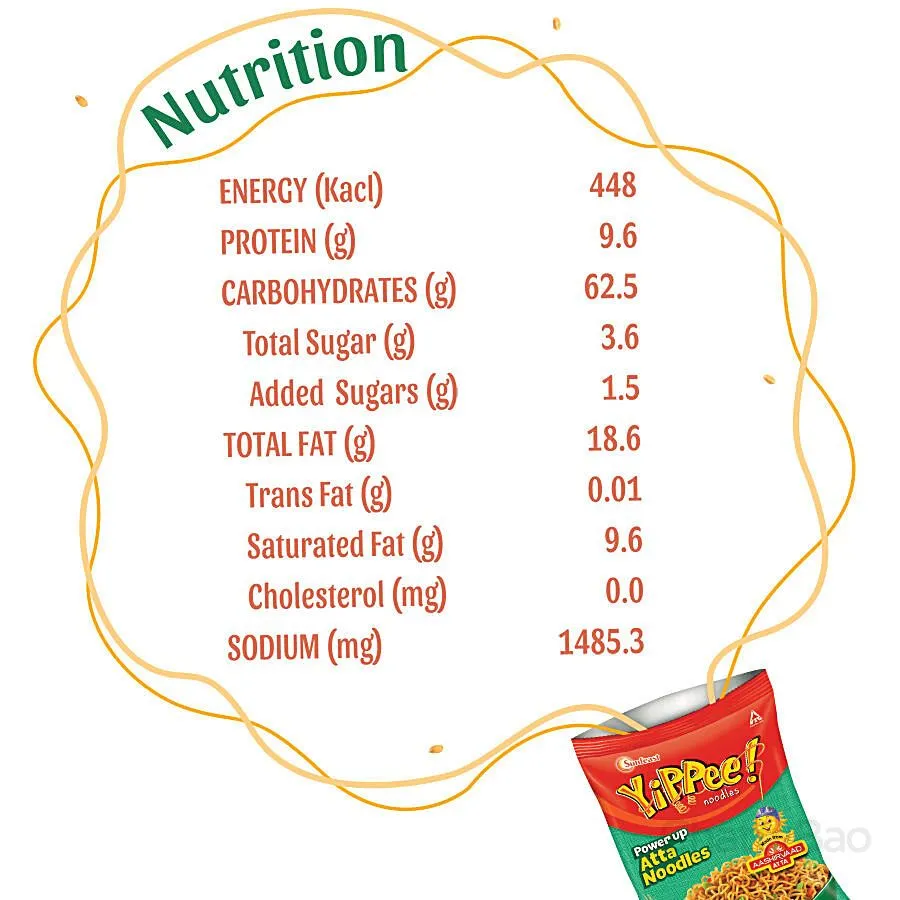 Sunfeast YiPPee! Atta Noodles 70 g view 3