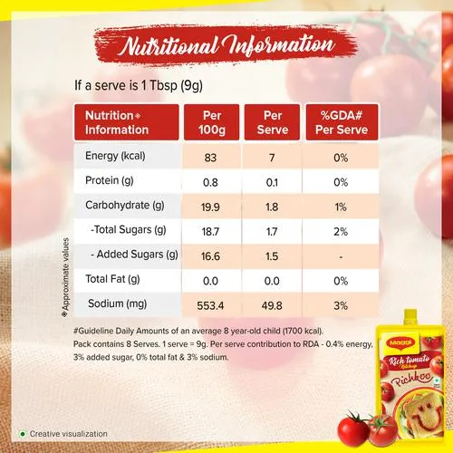 Maggi Pichkoo Rich Tomato Ketchup 100 g view 3