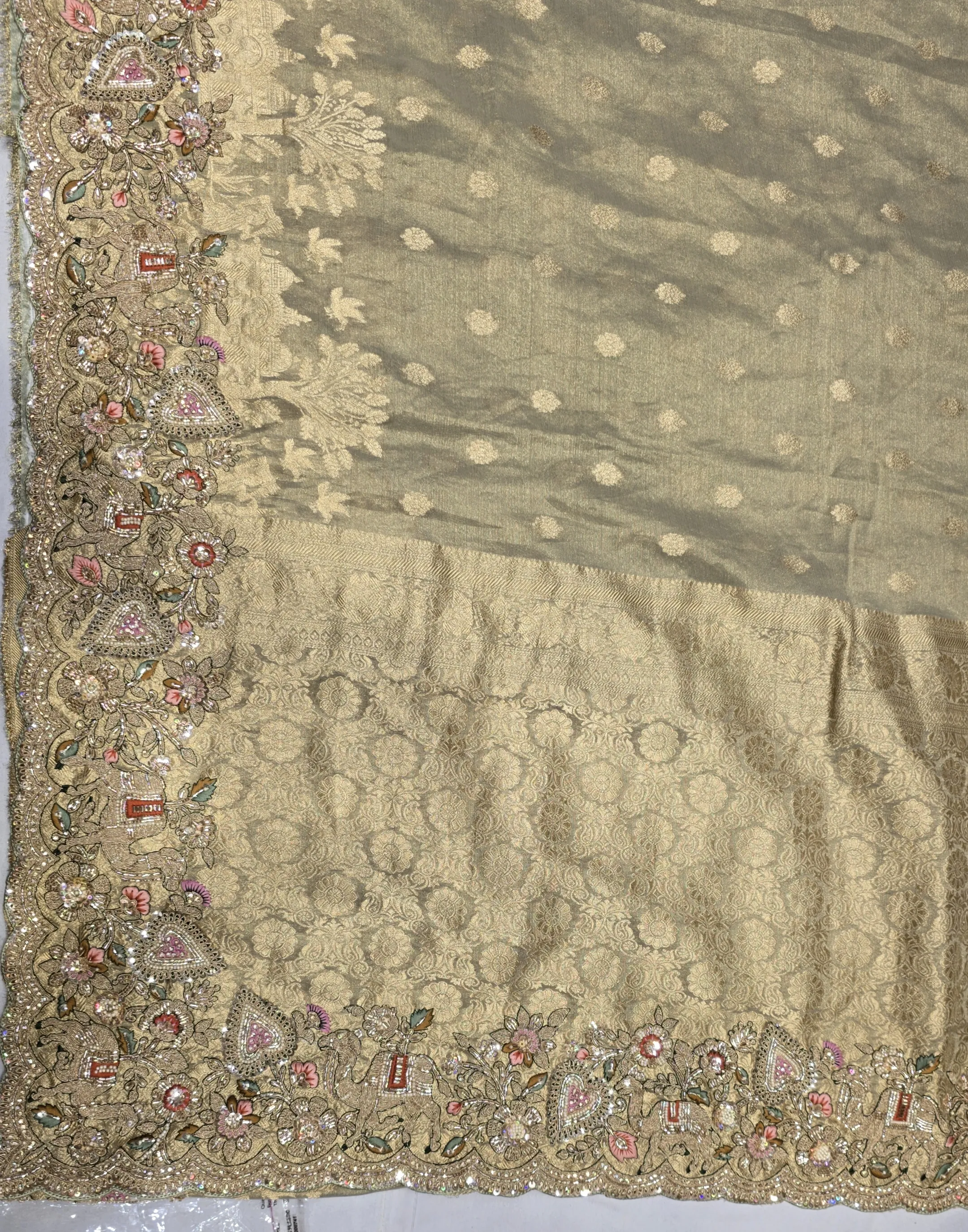 Embroidered Fabric view 2