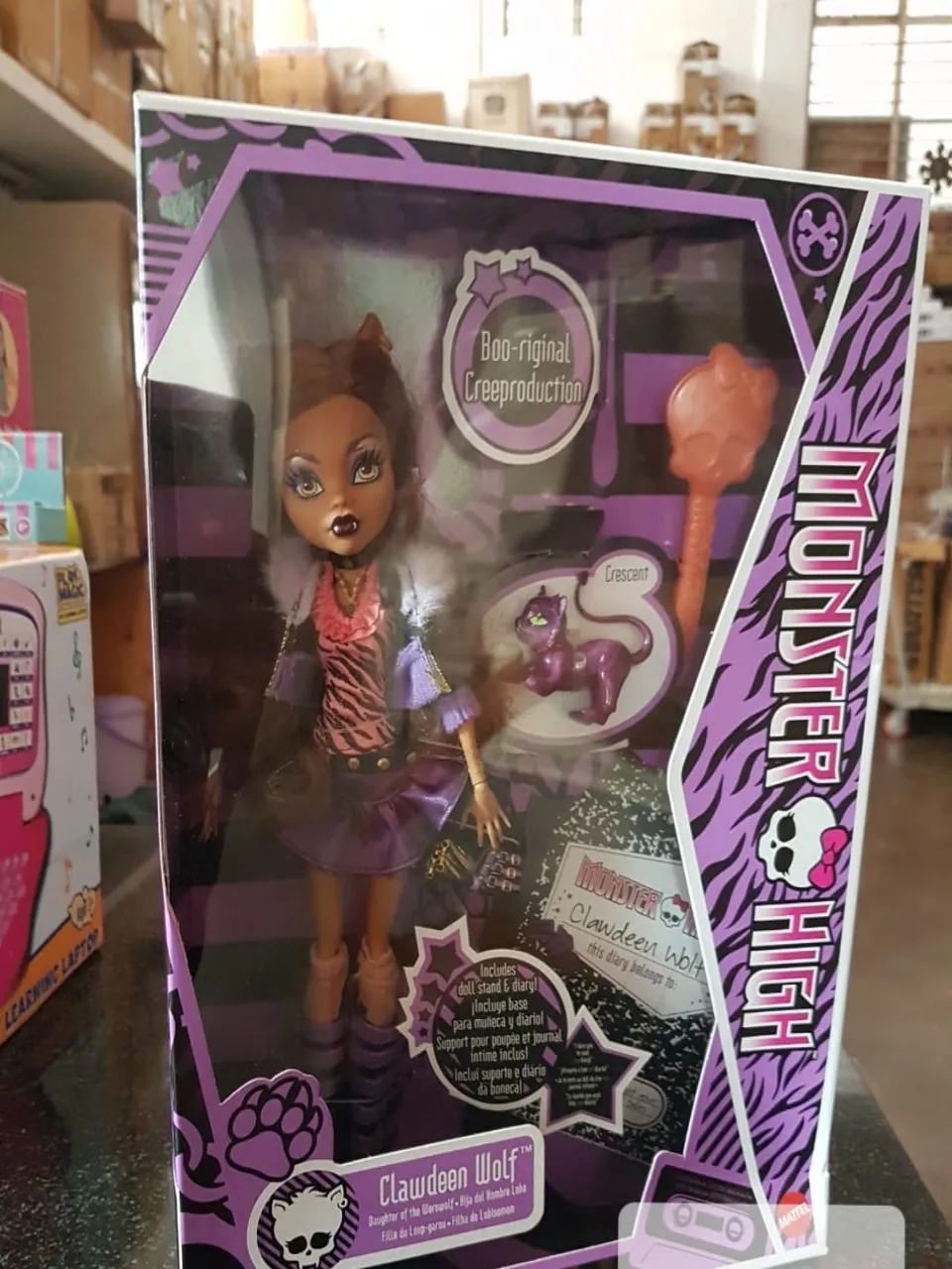 Monster High Clawdeen Wolf Doll view 2