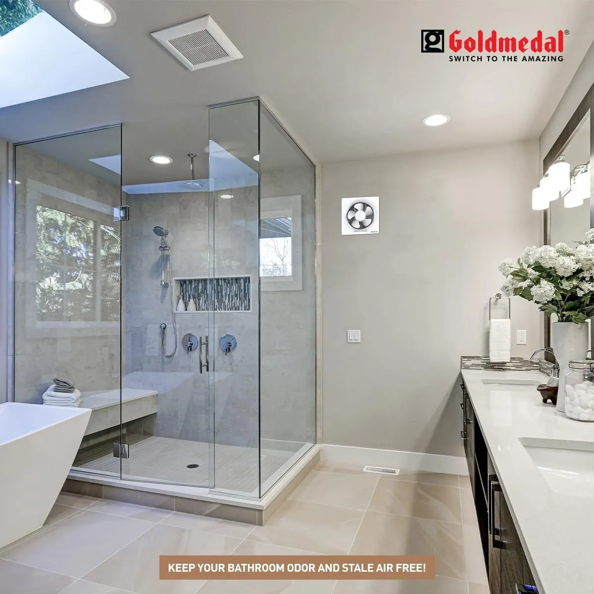 Goldmedal Exhaust Fan 200mm view 4