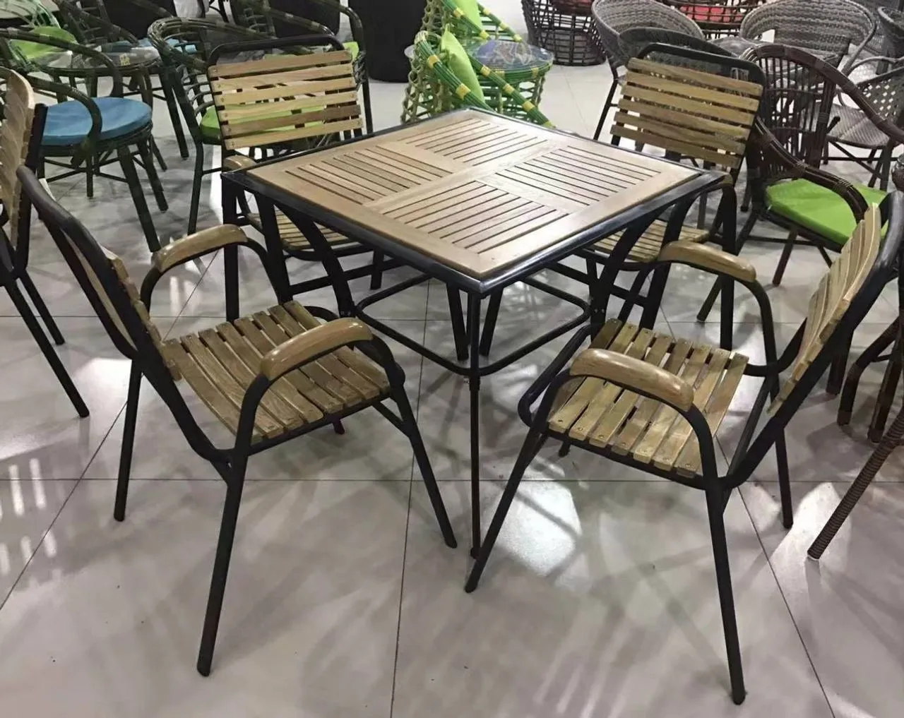 Wooden Imported Outdoor Set