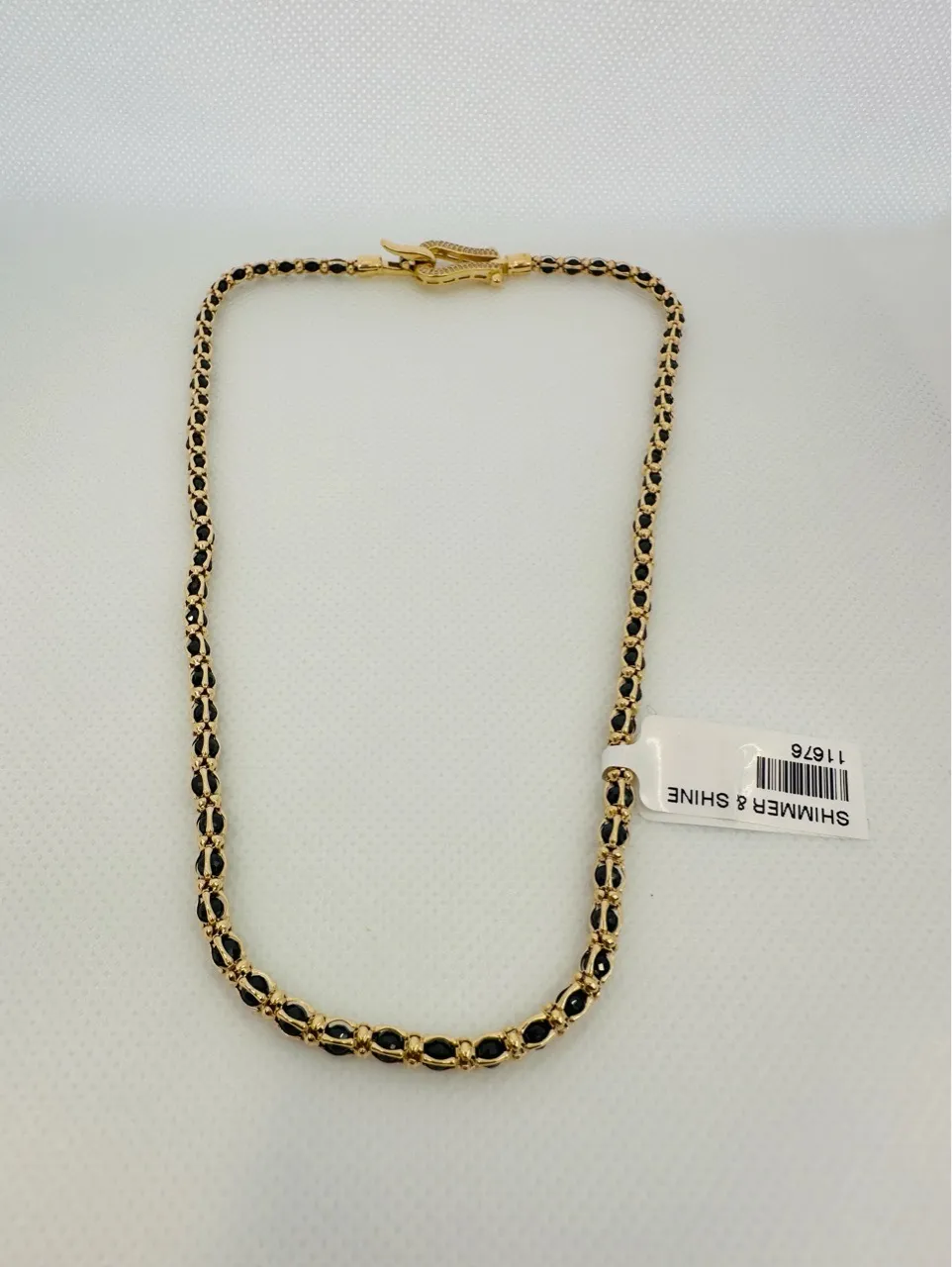 Shimmer & Shine Beaded Gold Necklace view 3