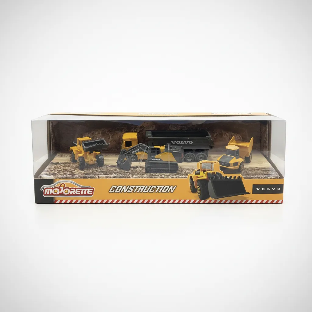 Majorette Volvo Construction Set