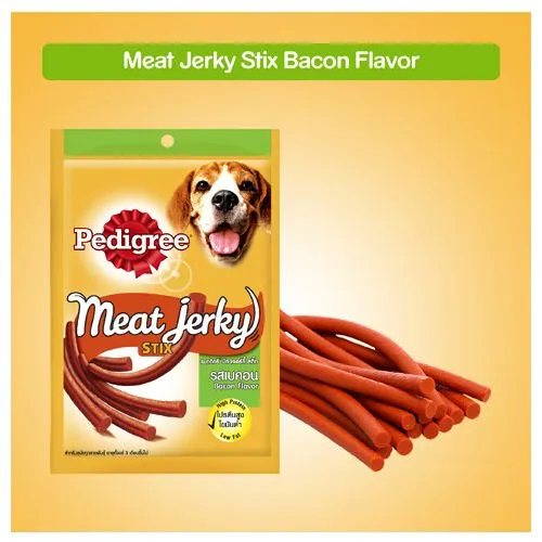 Pedigree Meat Jerky Stix Adult Bacon Dog Treats 60 g view 2