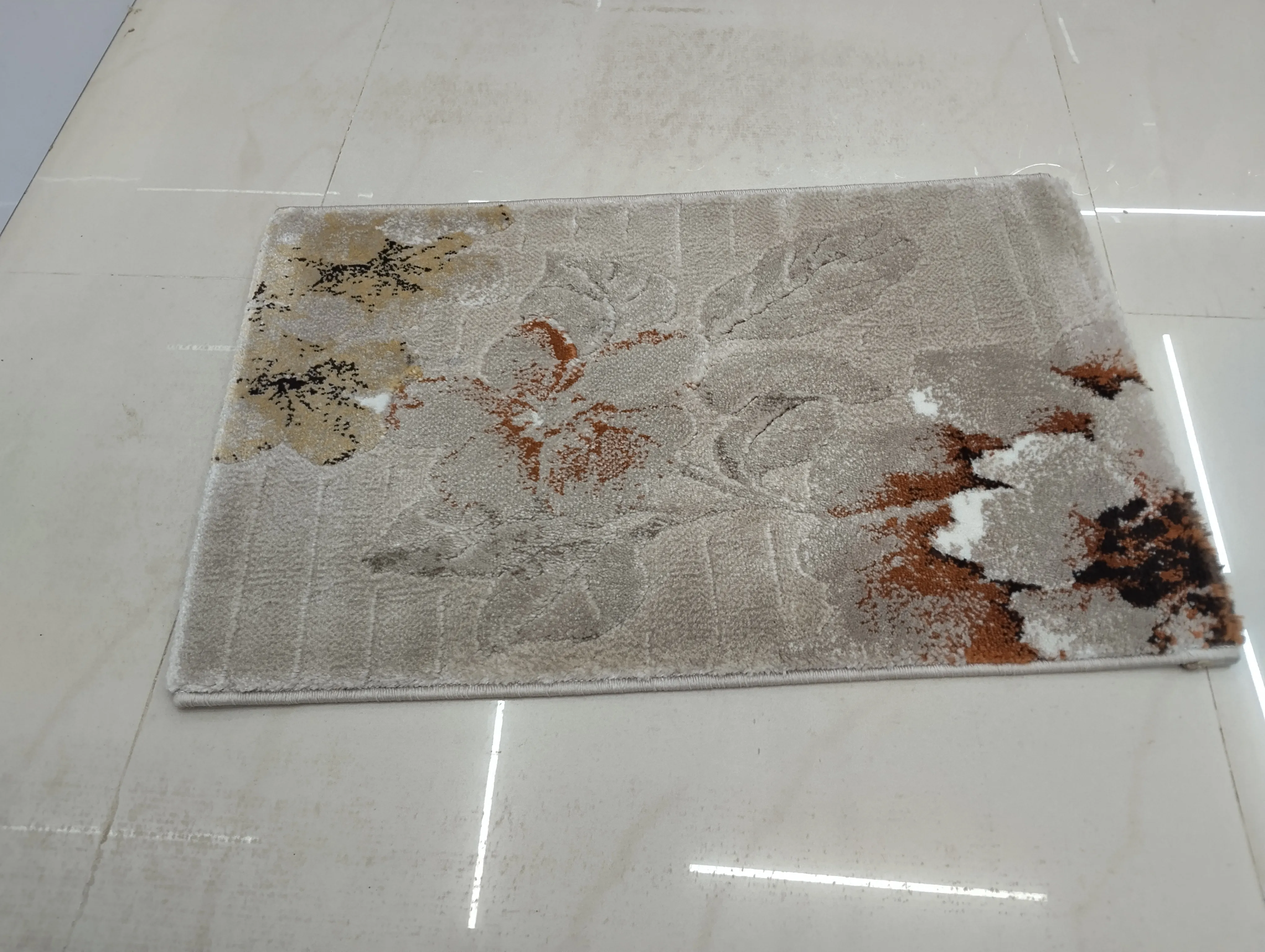 Floral Bath Mat view 2