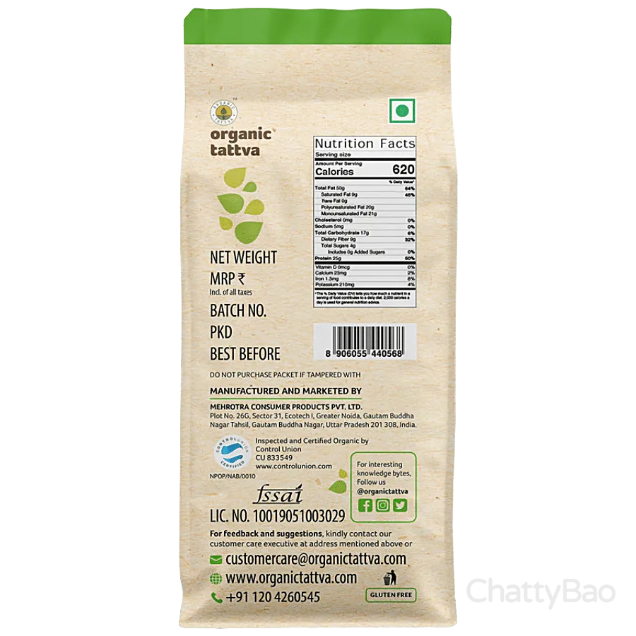 Organic Tattva Groundnuts / Raw Peanut 500 g view 2