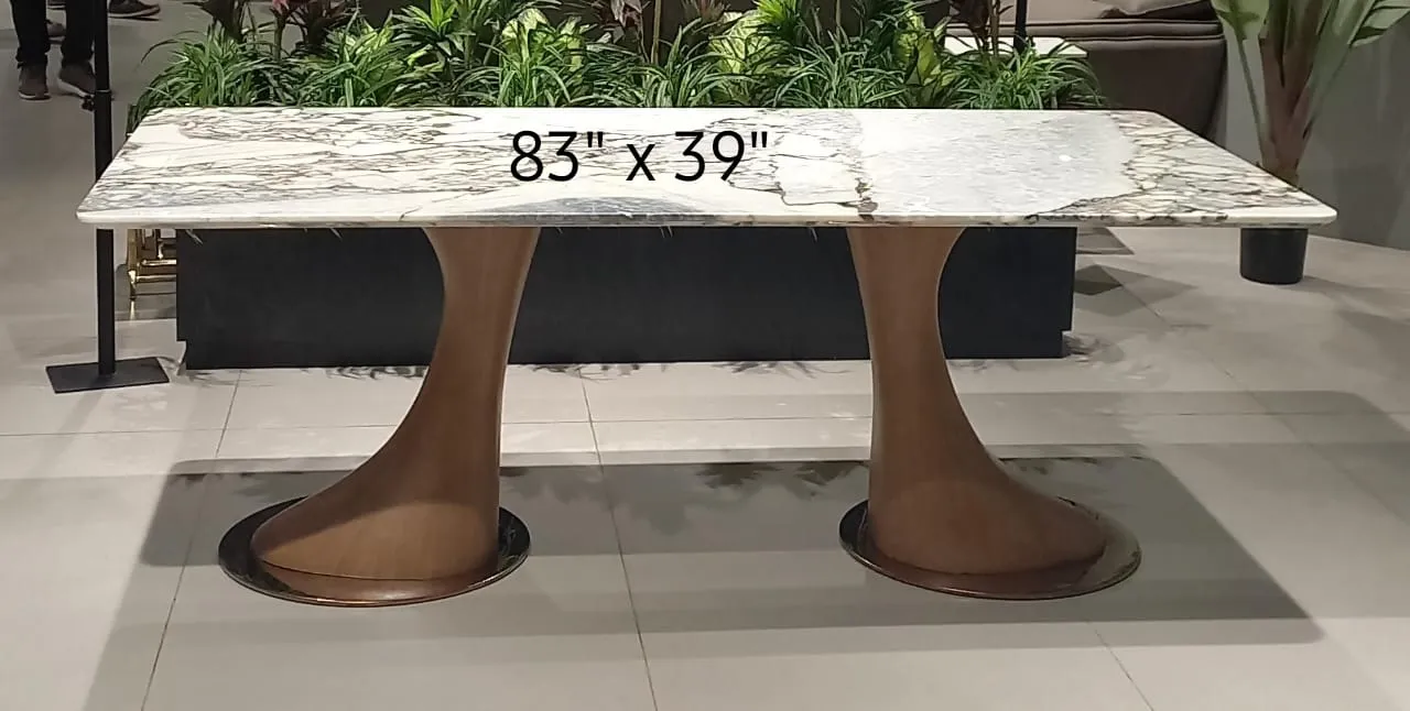 Marble Dining Table view 2