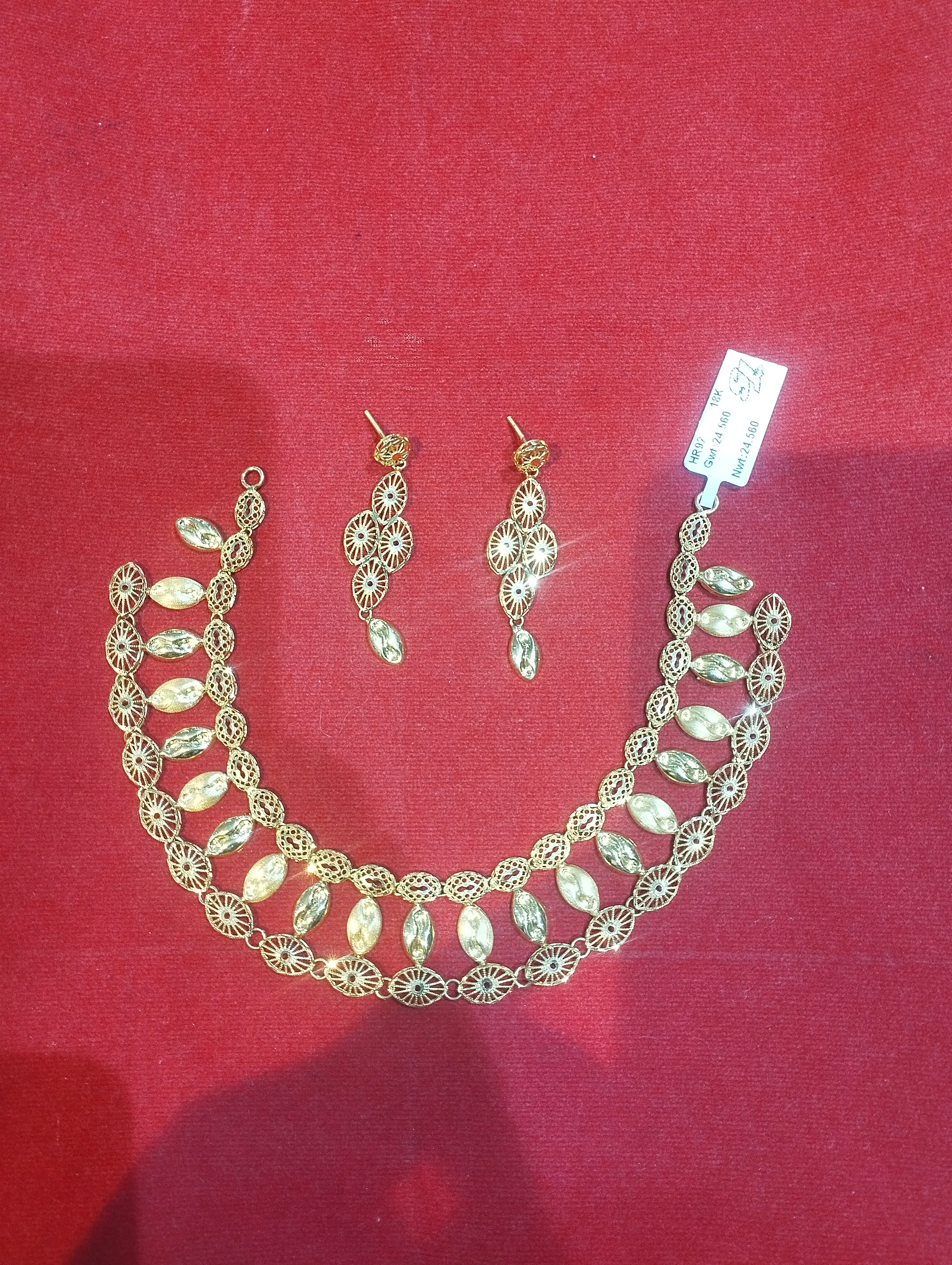 Gold Jewelry Set🙌 view 2
