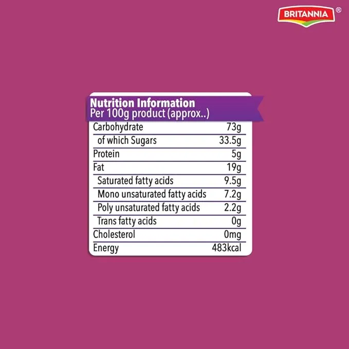 Britannia Treat Jim Jam Cream Biscuits 138 g view 3
