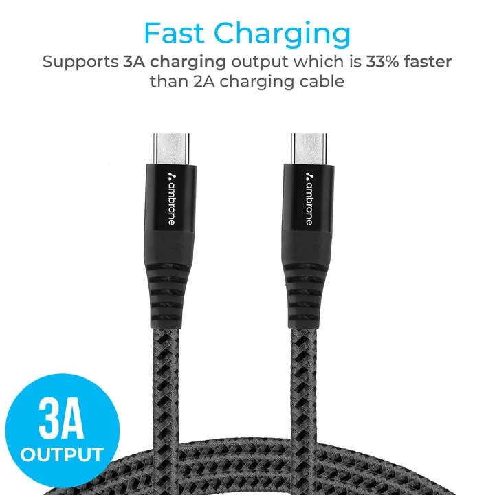Ambrane Type C To Type C Cable view 2