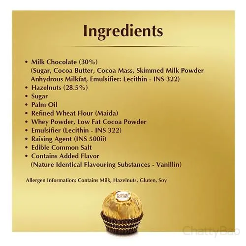 Ferrero Rocher Chocolate 50 g view 5