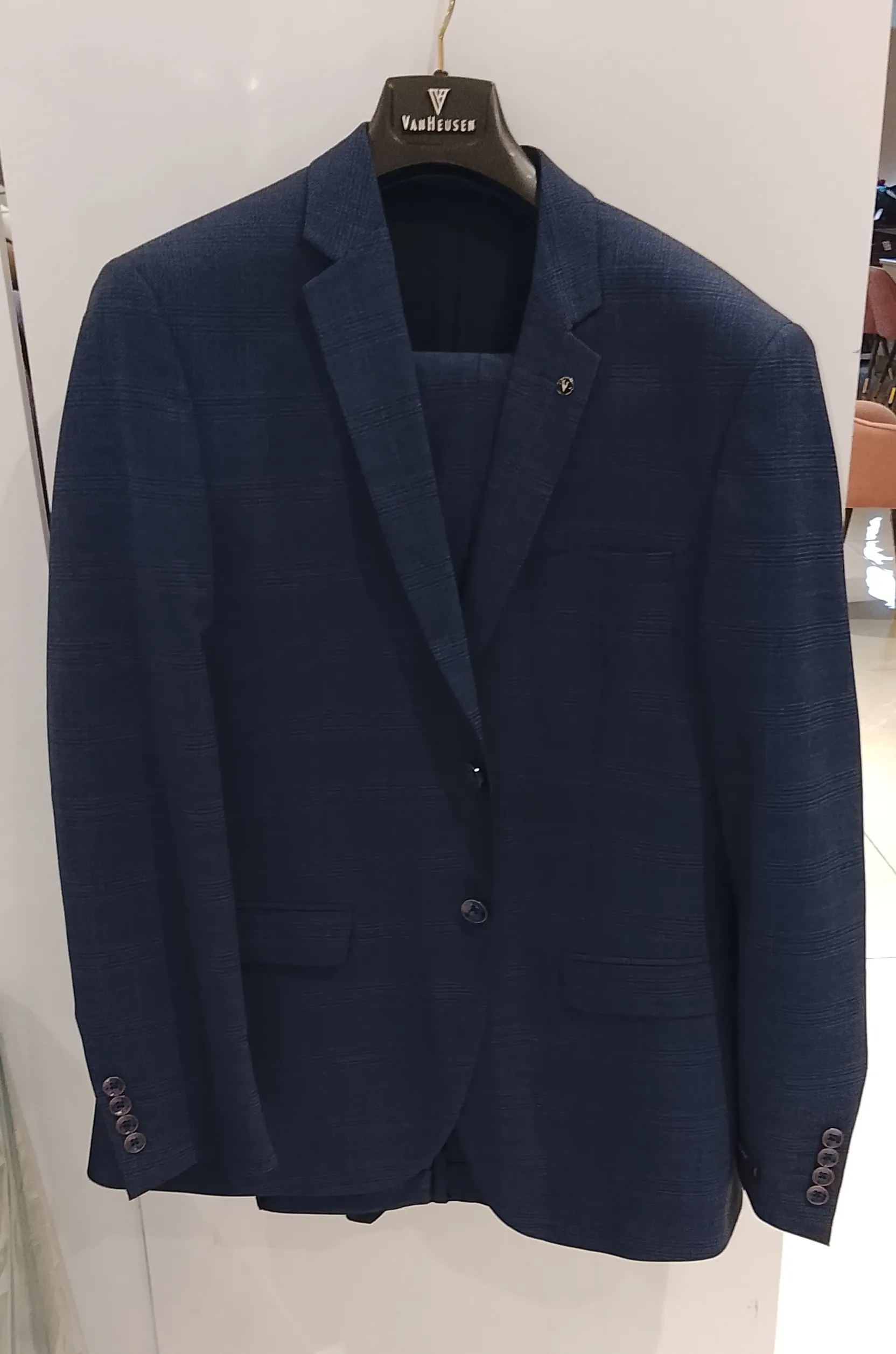 Van Heusen Blue  Two Piece view 3