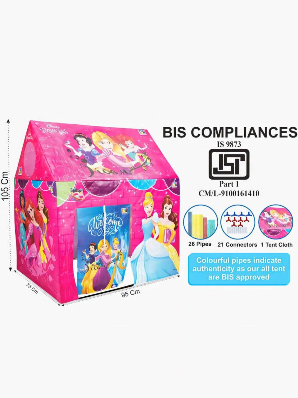 Disney Princess Play Tent view 4