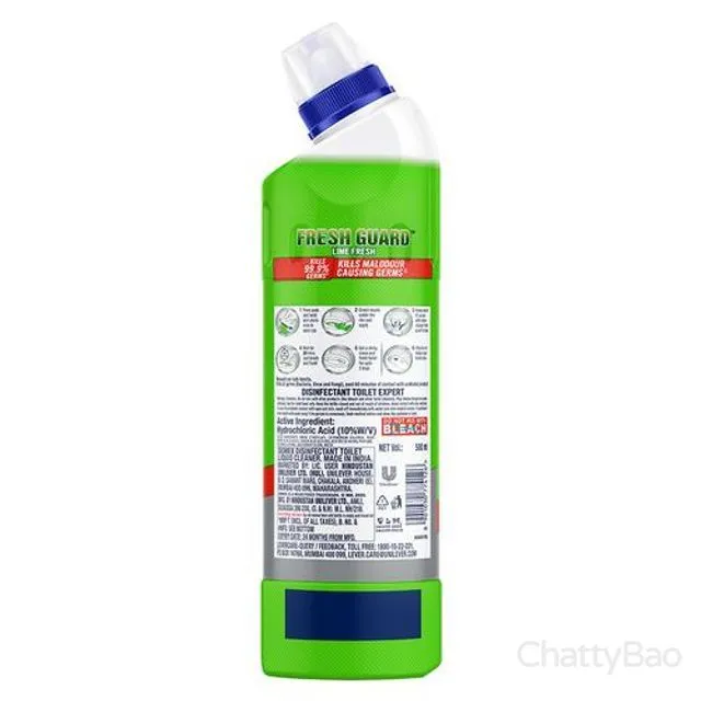 Domex Toilet Cleaner - Lime Fresh 500 ml view 2