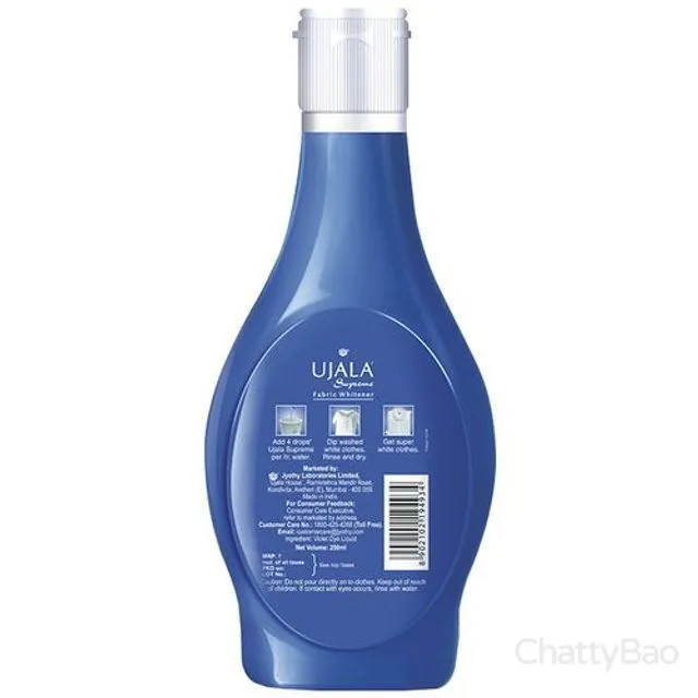 Ujala Supreme Fabric Whitener 250 ml view 2