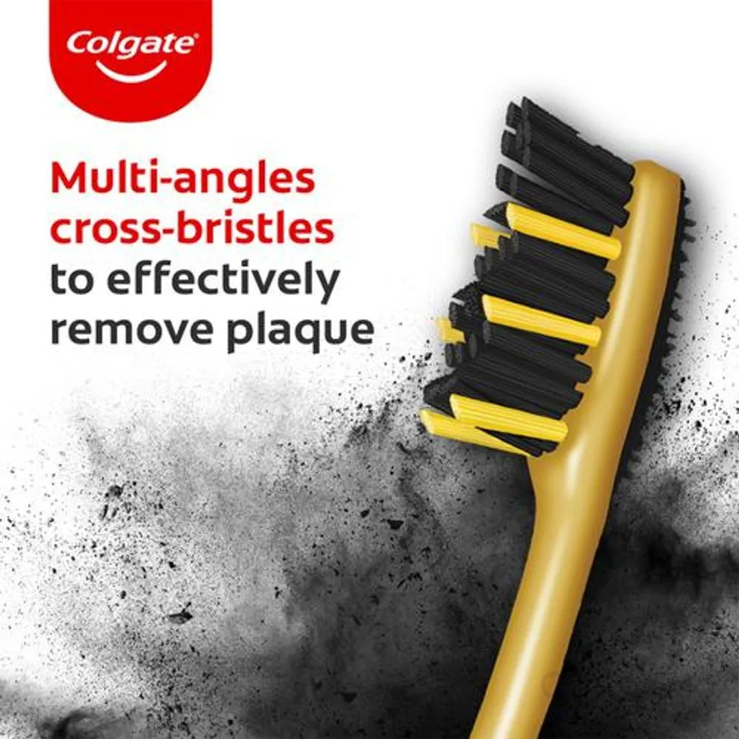 Colgate ZigZag Charcoal Toothbrush 4 Pieces view 3