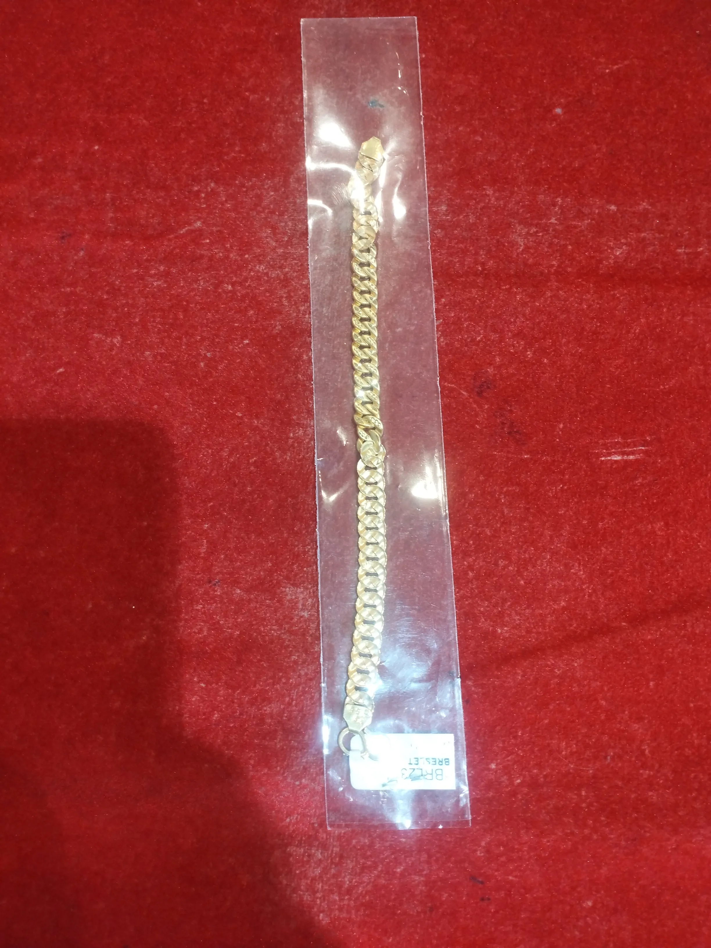 Gold Braided Bracelet view 2