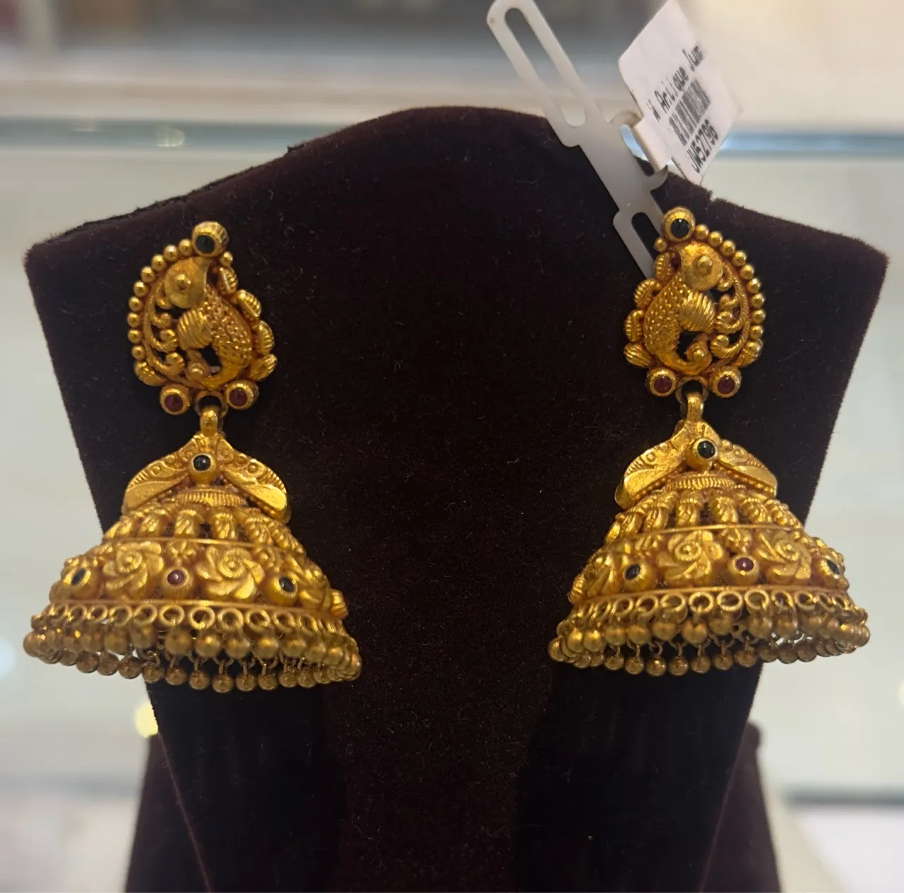Traditional Jhumka Earrings view 2