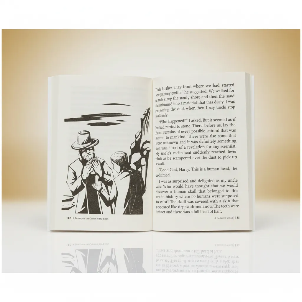 A Journey to the Centre of the Earth by Jules Verne view 2