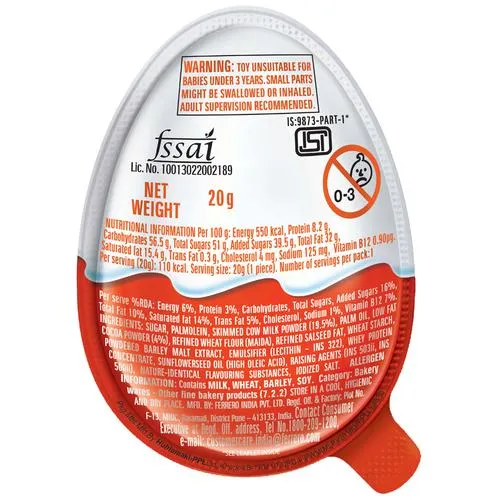 Kinder Joy Natoons - With Surprise 20 g view 2