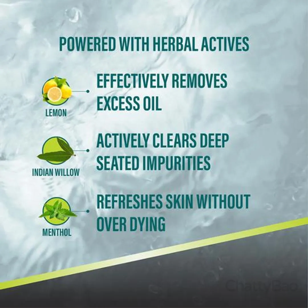 Himalaya Men Intense Oil Clear Lemon Face Wash 50 ml view 3