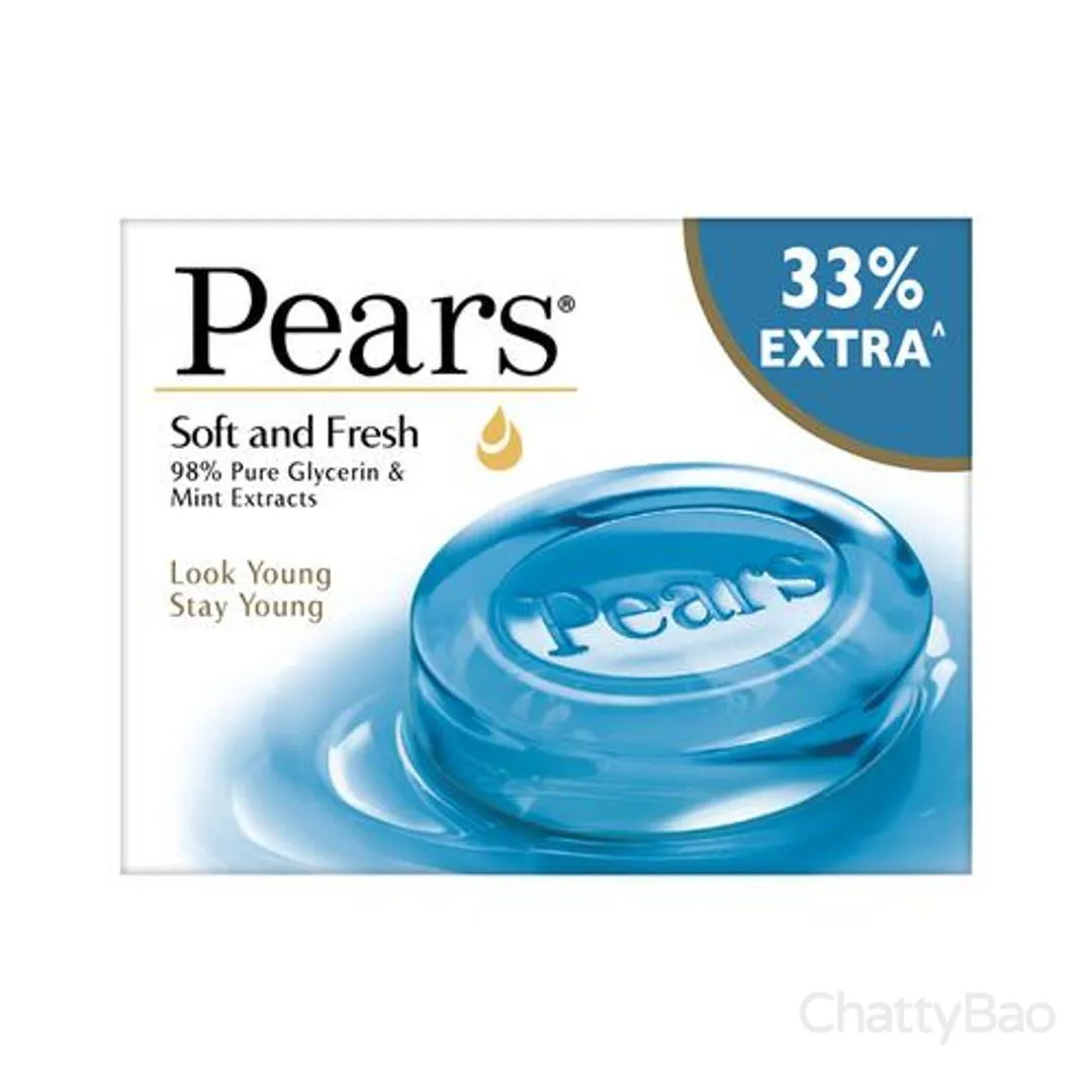 Pears Soft & Fresh Soap Bar 75 g view 2