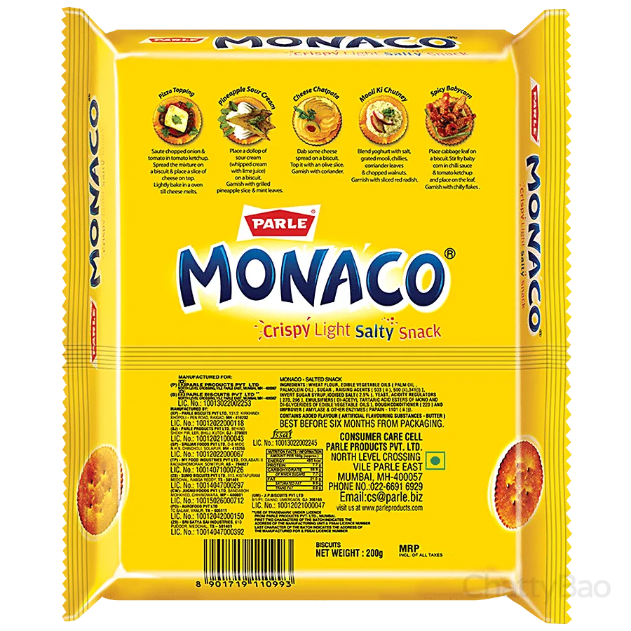Parle Monaco 200 g view 2