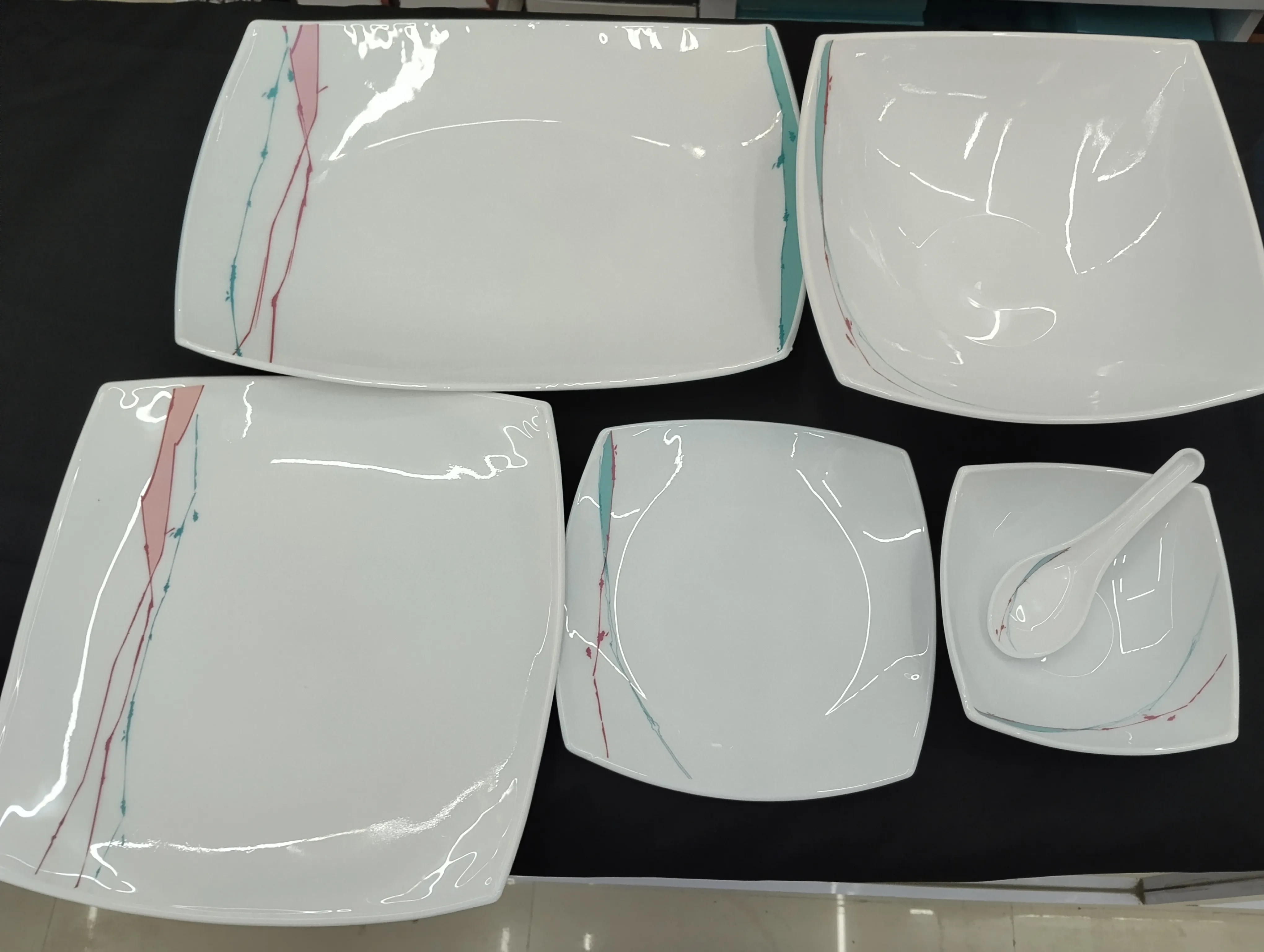 Contemporary Ceramic Dinnerware view 2