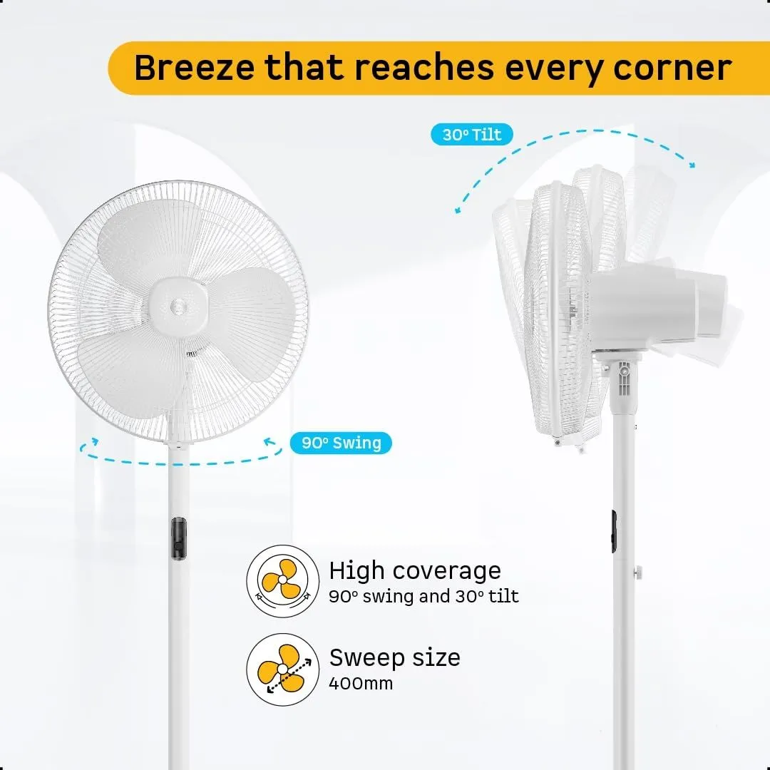 Atomberg Pedestal Fan view 2